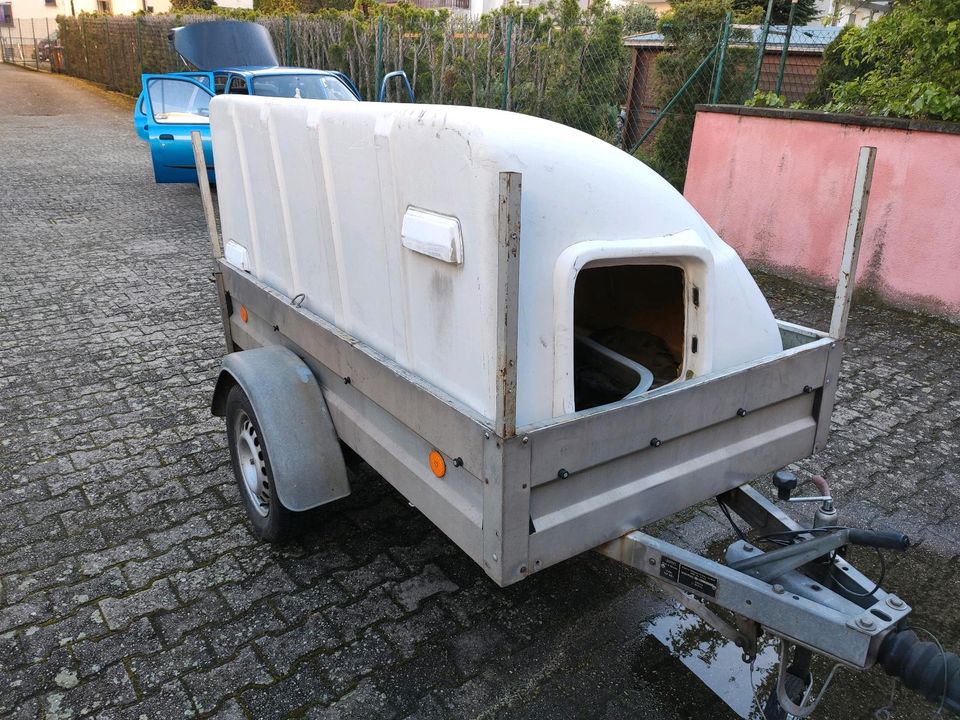 Schlafkabine für 750kg Anhänger Wohnwagen Dachkabine Glasfaser in Ludwigshafen
