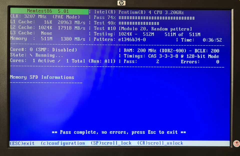 512 MB Infineon HYS64D64320HU-5-C Retro RAM Speicher DDR 400 MHz in Chemnitz