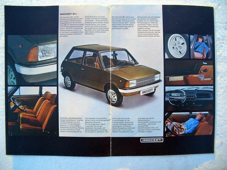Armaturenbrett + Kabelbaum für Innocenti Mini 90 / 120 / MILLE in Jade