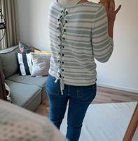❤️ Esprit Pulli Pullover Strick Oberteil Schnürung Rücken Sommer Niedersachsen - Loxstedt Vorschau
