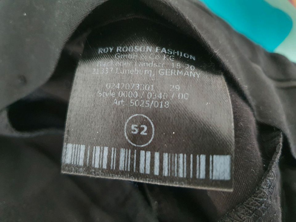 HIGH END ANZUG HOSE ROY ROBSON Größe 52 Blau circa L / Large in Hannover