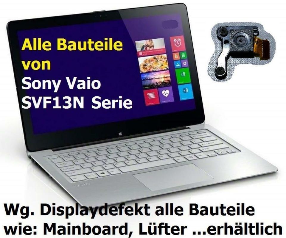 Sony Vaio SVF13 Serie Rear Webcam Web Cam Kamera SVF13N1L2ES in Plattling