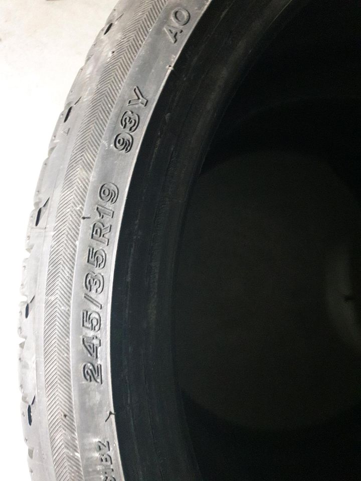 2 SOMMERREIFEN BRIDGESTONE 245 35 R19 93Y DOT2018 Nr.932 in Wuppertal