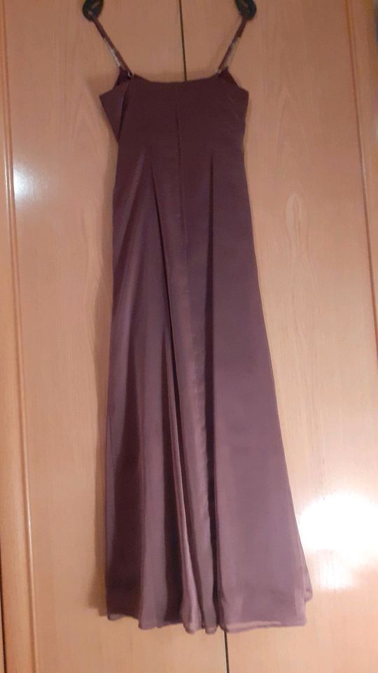 Abendkleid bordeaux-violet lang in Marl