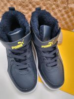 Puma Sneaker mit Fell, NEU, Größe 35, Marine Herzogtum Lauenburg - Krummesse Vorschau