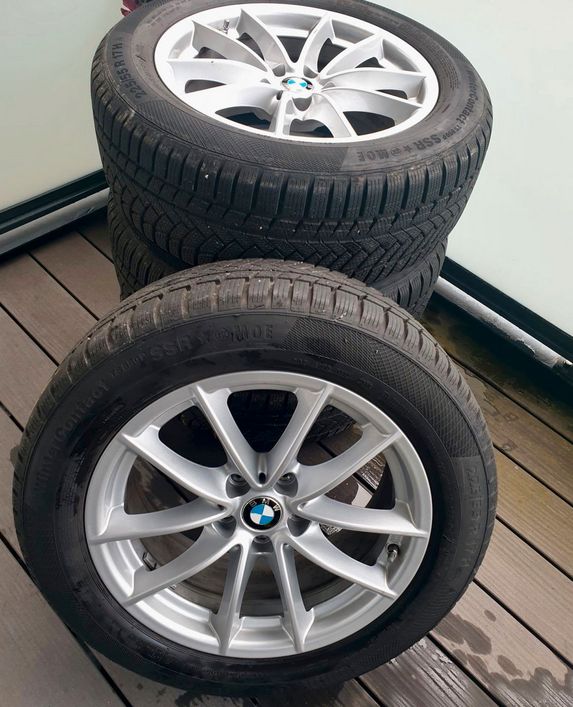 5er BMW Winterreifen Felgen G30 Winterkompletträder 225/55R/17H in Unterföhring