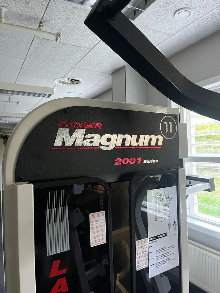 Badger Magnum 2001 Series Latzug/ Lat pulldown mit steckgewichte in Bocholt