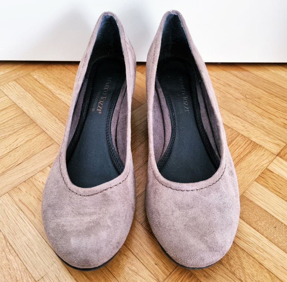 Damen Schuhe Marco Tozzi Loafer Größe 39 beige in Essen