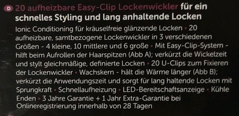 Lockenwickler, 20 Stück, aufheizbar, NEU und OVP in Hamburg