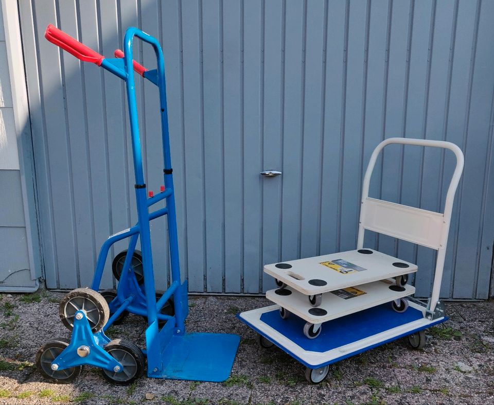 Mieten Treppen Sackkarre Transportkarre für Umzug oder Transport in