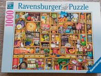 Ravensburger Puzzle kurioses Küchenregal 1000 Teile neuwertig Nordrhein-Westfalen - Merzenich Vorschau