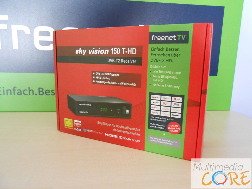 Sky Vision 150 T-HD Receiver (neu) & HDMI-Kabel gratis dazu (TV) in Frankfurt am Main