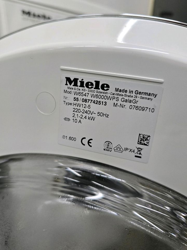 MIELE W6547 Gala Grande Waschmaschine  7kg 1600upm Top A++ in Vlotho