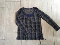 Shirt langarm blau grau M/38 Bayern - Laberweinting Vorschau