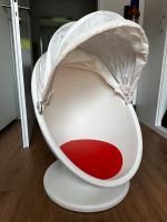 IKEA PS LÖMSK Drehsessel, weiß/rot Nordrhein-Westfalen - Beckum Vorschau