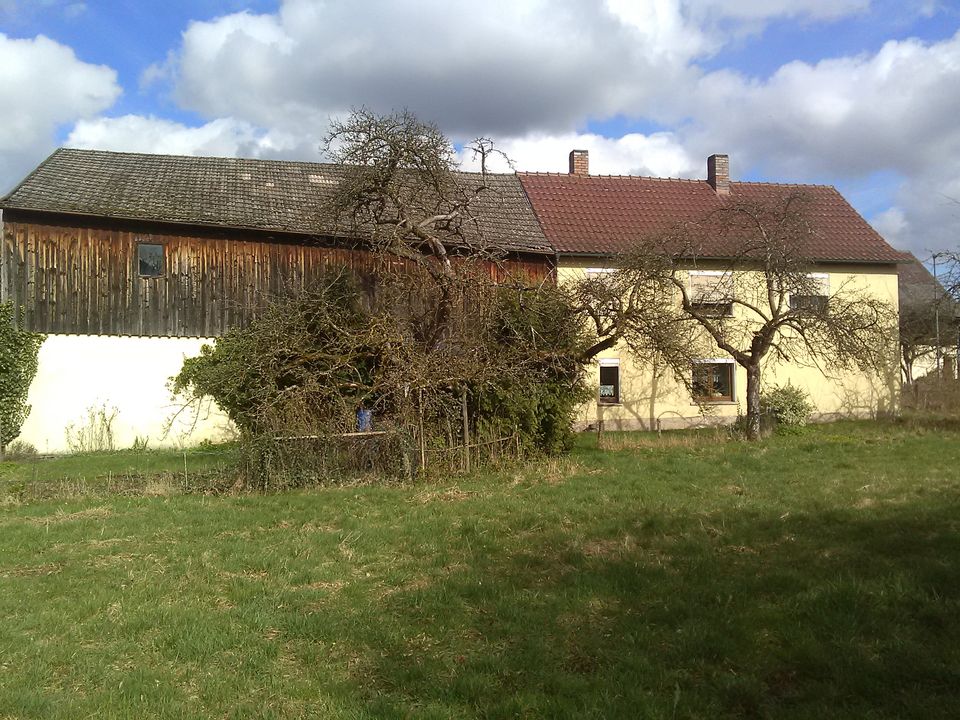 Wohnhaus mit Scheune-Garage in Marktrodach