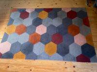 Moderner Teppich 120 x 170 mit Hexagonen Nordrhein-Westfalen - Viersen Vorschau