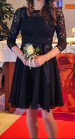 Swing Konfirmationskleid Abendkleid schwarz mit Pailletten Gr. 34 Niedersachsen - Ihlow Vorschau