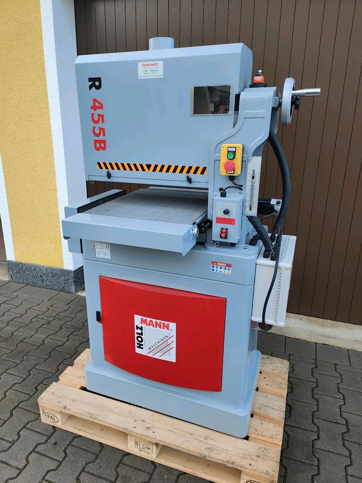 Holzmann Breitbandschleifmaschine R455B Aktion in Nabburg