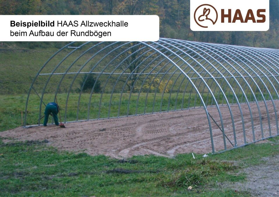 HAAS Allzweckhalle 9,3x30 m – Rundbogenhalle,Lagerzelt,Unterstand in Nümbrecht