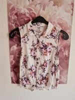 Tally Weijl Bluse Oberteil Top Shirt Gr M 38 weiß lila braun Stuttgart - Stuttgart-Mitte Vorschau