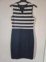 Esprit Sweatkleid Kleid Marine blau weiß S 36 Hessen - Neu-Anspach Vorschau