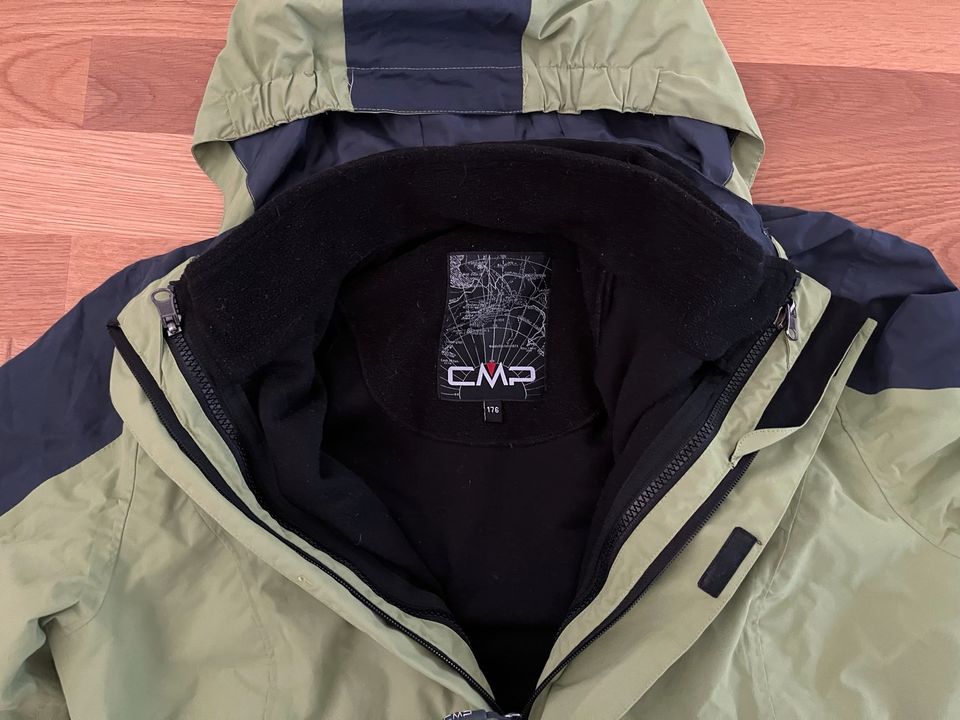 CMP Jacke mit Fleece-Innenjacke Größe 176 in Penzlin