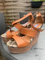 Steve Madden wedges High heels Sandaletten Wandsbek - Hamburg Hummelsbüttel  Vorschau