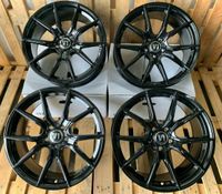 19 Zoll V1 Wheels V1 5x112 Felgen Schwarz für Audi A3 8V 8P S3 RS3 A4 S4 B8 8K A6 S6 4F 4G C7 A8 4E Q2 GA Q3 8U TT 8J 8S Seat Altea Ateca Leon 1P 5F Cupra Skoda Octavia 1Z 5E NX Superb 3T Yeti 5L Hessen - Rodgau Vorschau