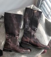 ❤️Lederstiefel S. Oliver 39 braun, used-Look Bayern - Schwarzenbruck Vorschau