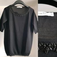 Dior Shirt Perlen Pailletten Kragen Nordrhein-Westfalen - Erkelenz Vorschau
