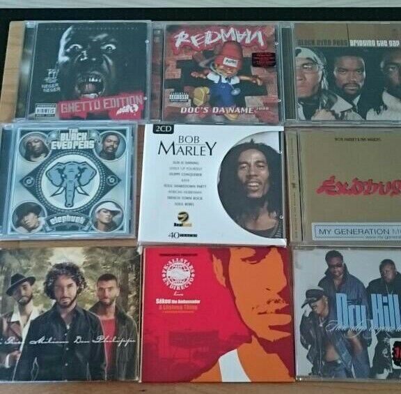 Riesen Hip Hop Packet!  Freundeskreis Black Eyed Peas Bob Marley in Wunsiedel