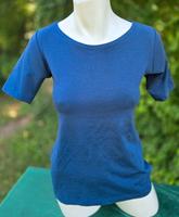 Tshirt baumwolle viskose gr M blau neu Made in Italy Bayern - Neuendettelsau Vorschau