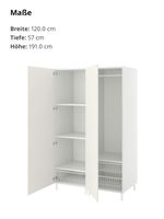 2x IKEA Schrank PLATSA mit 2 Türen, weiß Niedersachsen - Bienenbüttel Vorschau