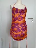 Kleid Sommer Bershka Gr. S Orange lila Blumen print Hessen - Sulzbach Vorschau