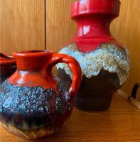 Große Vintage Fat Lava Vase+Kanne Keramik 60er Nordrhein-Westfalen - Oberhausen Vorschau