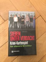 Sieben unter Verdacht, Krimikartenspiel, Reiner Knizia Niedersachsen - Northeim Vorschau