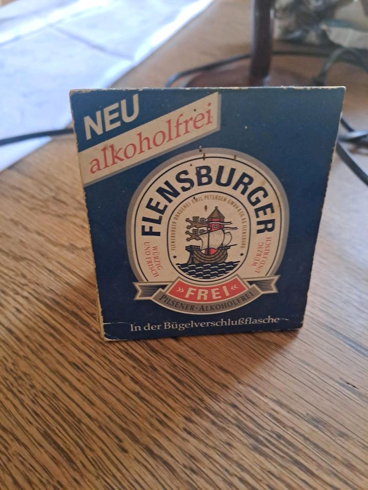 Streichholzschachtel Flensburger in Nübbel