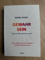 Gewahrsein Buch Daniel Siegel Bayern - Gersthofen Vorschau