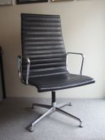 Eames Aluminium Chair, Leder, Drehstuhl, hohe Lehne, vintage Berlin - Charlottenburg Vorschau