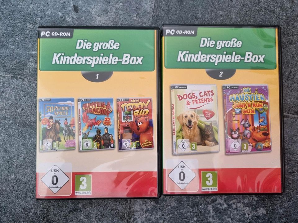 PC CD ROM Die große Kinderspiele-Box in Kiel