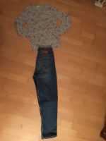 Jeans mit Langarmshirt 146/152 Rheinland-Pfalz - Mainz Vorschau