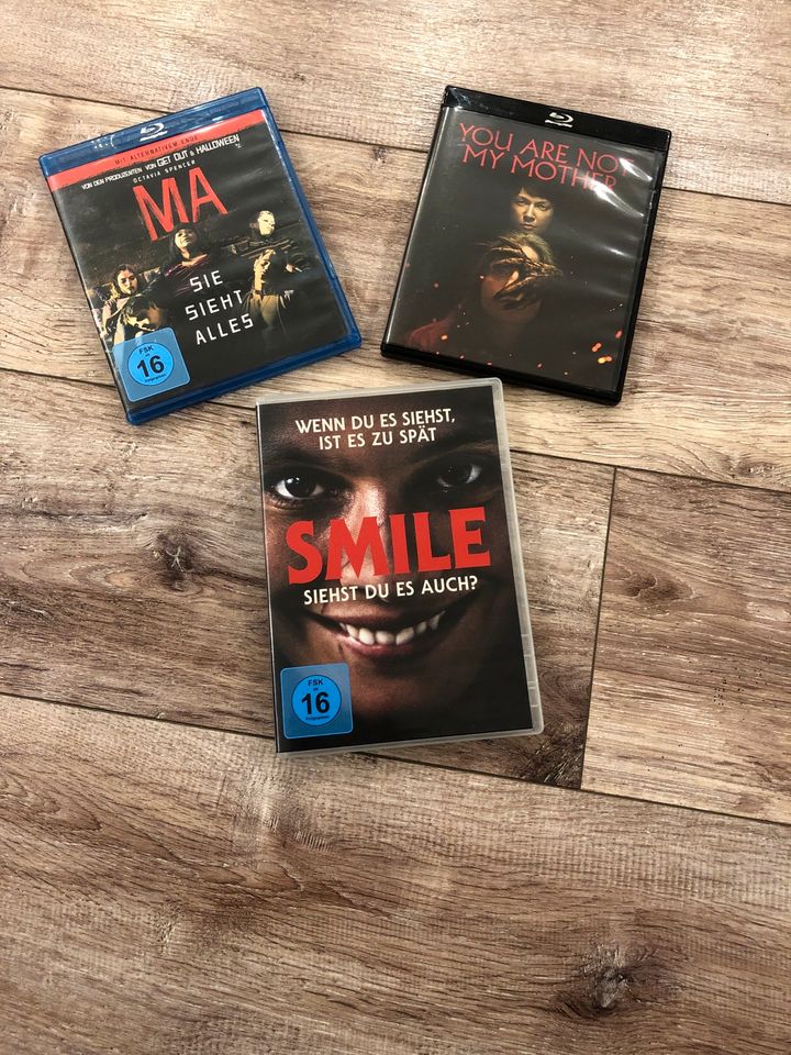 DVD / Bluray  Smile, Ma sieht alles , you are not my mother in Schöllkrippen