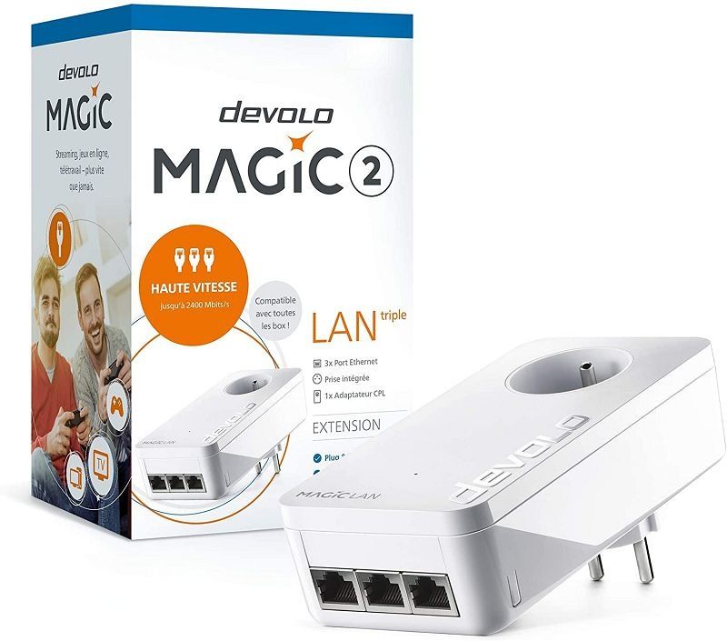 Fachhändler: Devolo Magic 2 WiFi Mini weiß 2400 Mbps MAGIC 2 trip in Mönchengladbach
