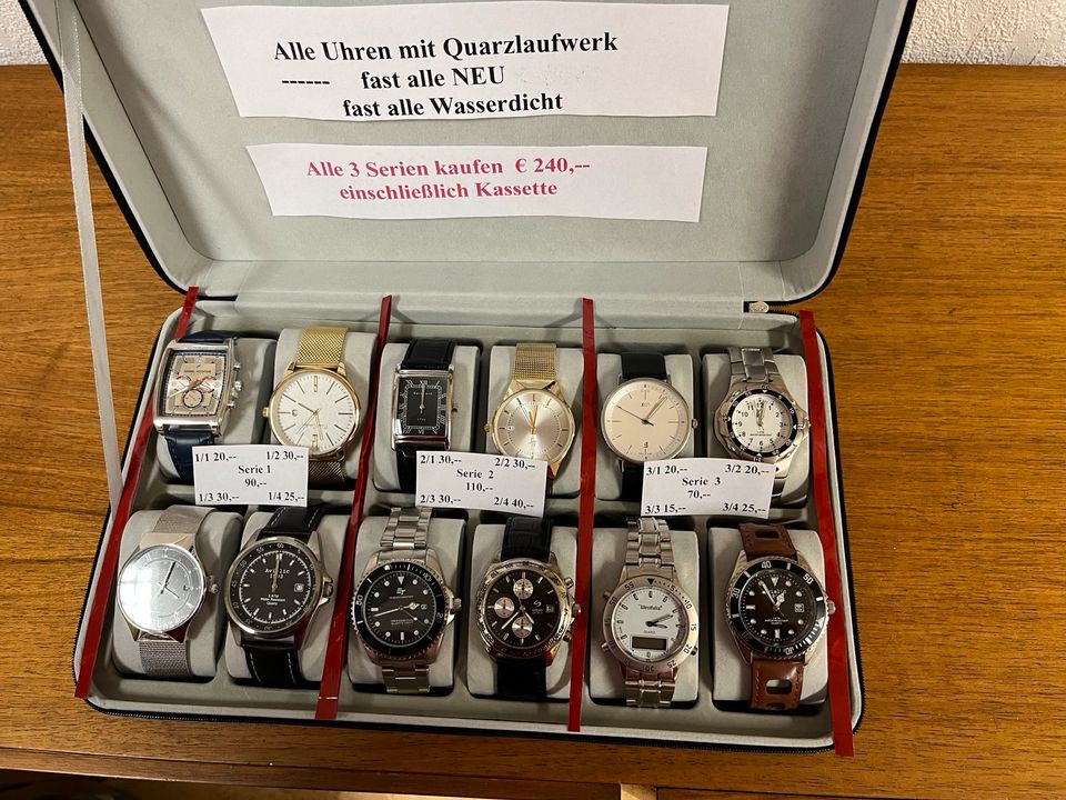 Armbanduhren Herren diverse Ausführungen in Bielefeld