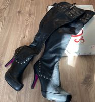 S. Oliver Stiefel Pommeln 38 w.neu Plateau schwarz pinke Sohle Düsseldorf - Lichtenbroich Vorschau