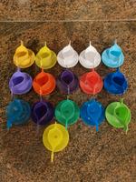 Eierbecher DDR  Stil Sonja Plastic Camping Mecklenburg-Vorpommern - Löcknitz Vorschau