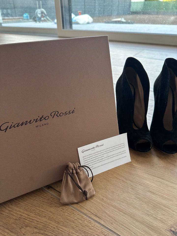 Gianvito Rossi Stiefeletten Schwarz Black 38 in Berlin