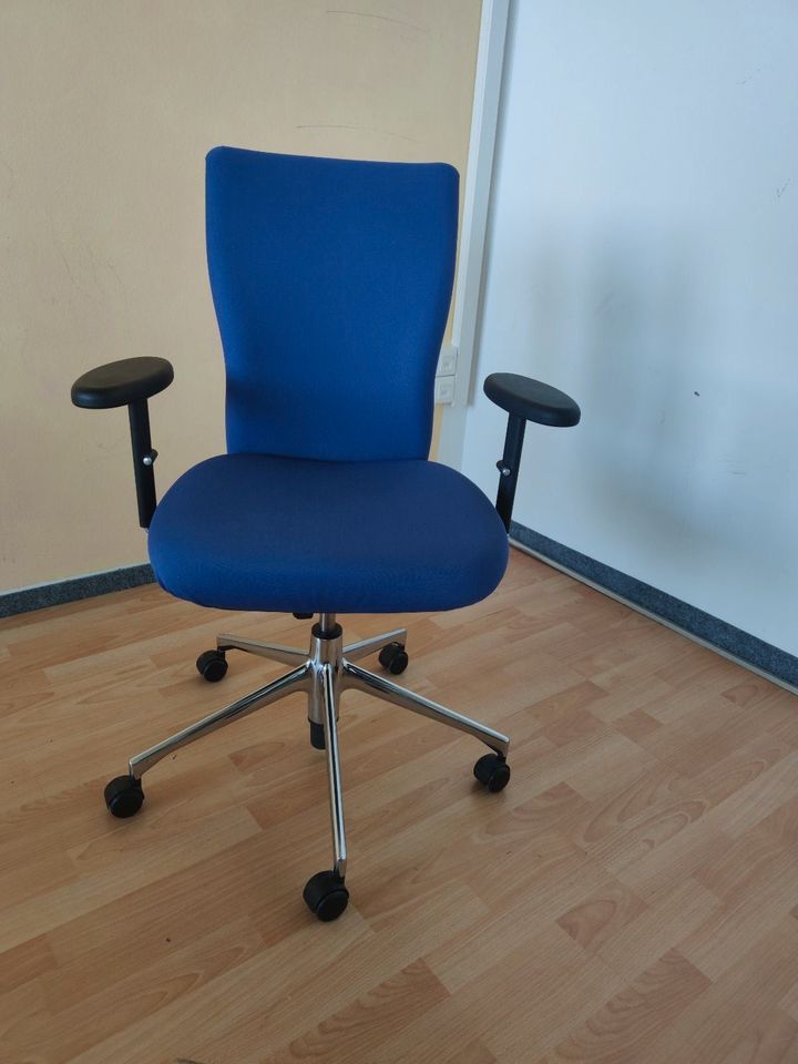 6+ Vitra T-Chairs Designer Bürostühle - Blau in München