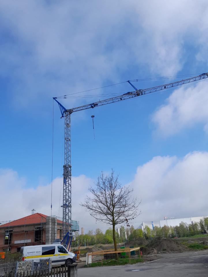 Baukran Kran Eurogru SM 35.10 incl. Turmstücke zu verk. Bj. 2020 in Königsmoos